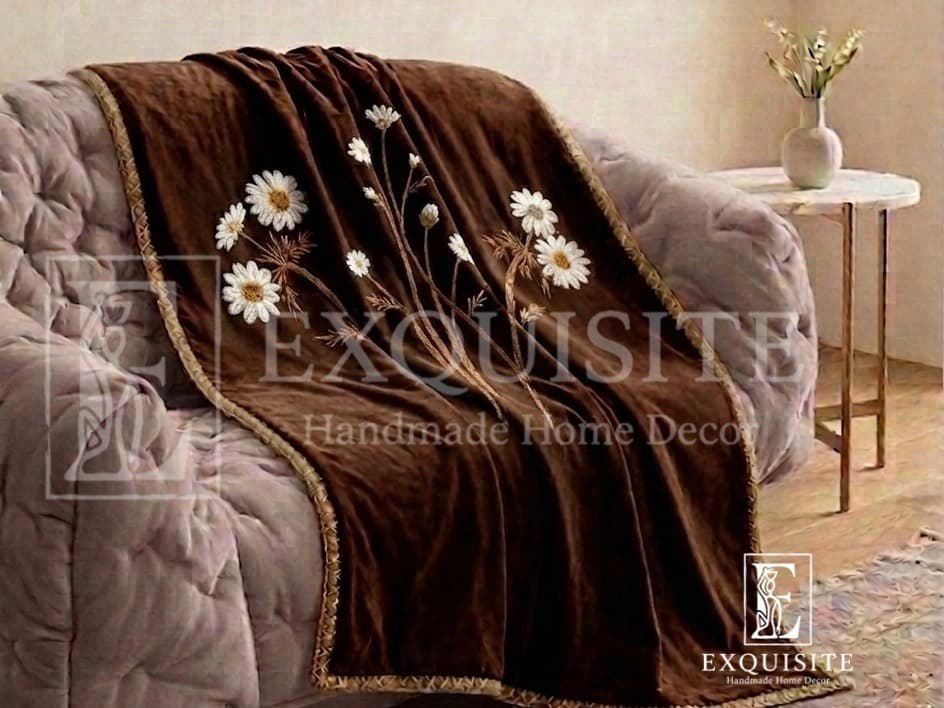 Velvet throw for sofa- Tấm phủ sofa — Exclusive Piece